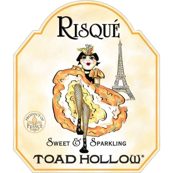 Toad Hollow Risque French Sparkling Wine 2 Toad Hollow Risque French Sparkling Wine - Image 2