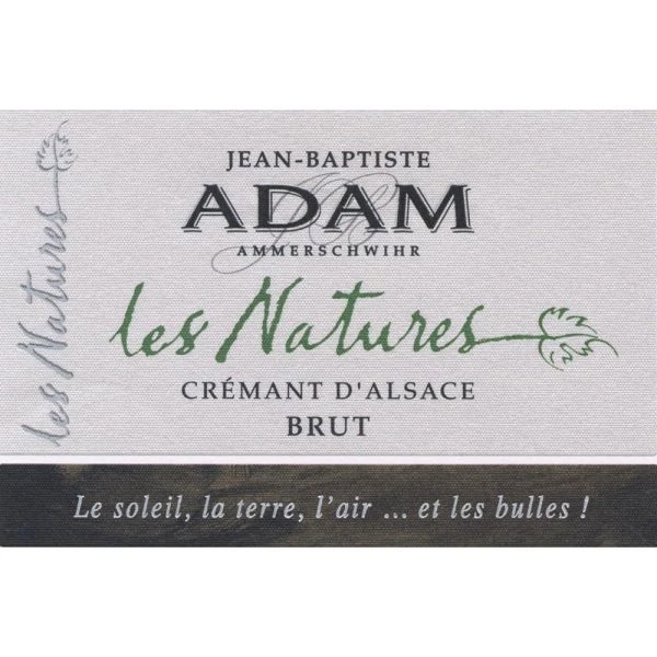 Jean-Baptiste Adam Les Natures Cremant D'Alsace Brut 2 Jean-Baptiste Adam Les Natures Cremant D'Alsace Brut - Image 2