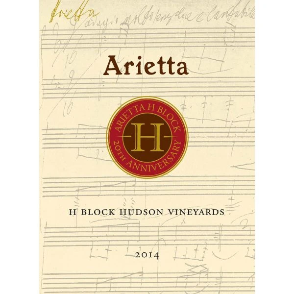 Arietta H Block Hudson Vineyards Red Blend 2014 2 Arietta H Block Hudson Vineyards Red Blend 2014 - Image 2