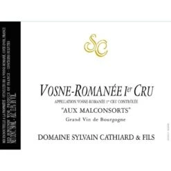 Sylvain Cathiard Vosne-Romanee Aux Malconsorts Premier Cru 2021 -Sena Sales Store agqgetgjiijqrbixlzja