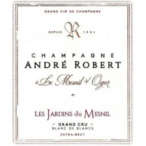 Andre Robert Les Jardins Du Mesnil Extra Brut 2 Andre Robert Les Jardins Du Mesnil Extra Brut - Image 2