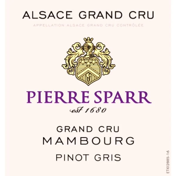 Pierre Sparr Mambourg Grand Cru Pinot Gris 2016 2 Pierre Sparr Mambourg Grand Cru Pinot Gris 2016 - Image 2