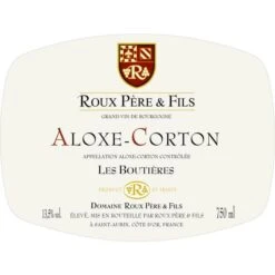 Domaine Roux Pere & Fils Aloxe-Corton Les Boutieres 2020 -Sena Sales Store ffuiusccv09uexqdoasd