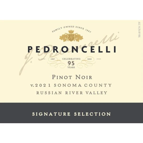 Pedroncelli Russian River Pinot Noir 2021 2 Pedroncelli Russian River Pinot Noir 2021 - Image 2