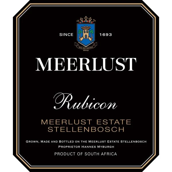 Meerlust Rubicon 2018 2 Meerlust Rubicon 2018 - Image 2