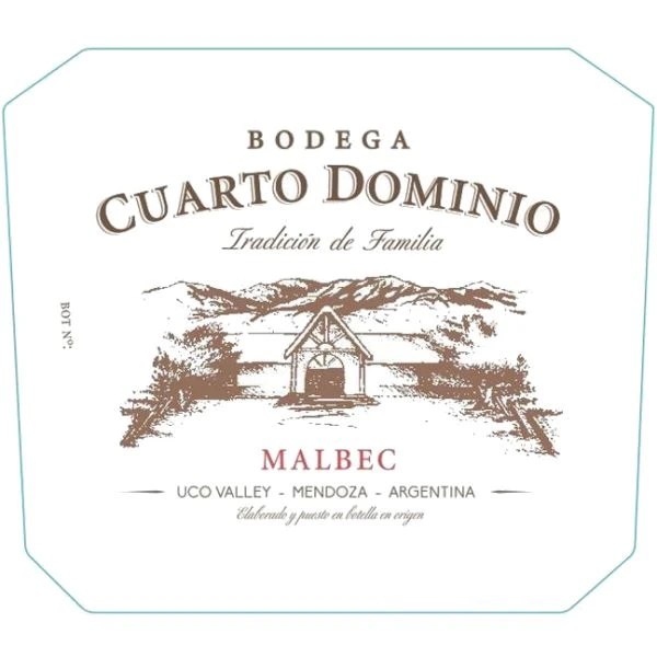 Bodega Cuarto Dominio Malbec 2020 1 Bodega Cuarto Dominio Malbec 2020