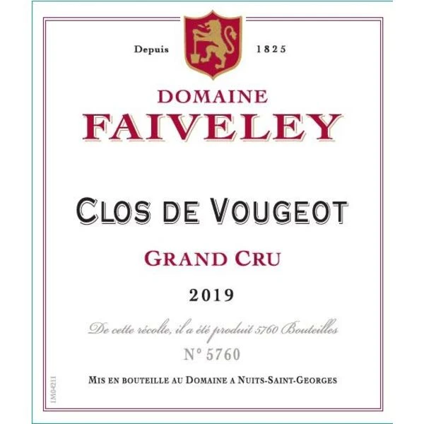 Faiveley Clos De Vougeot Grand Cru 2019 2 Faiveley Clos De Vougeot Grand Cru 2019 - Image 2