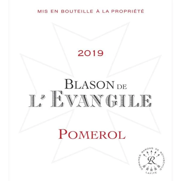 Chateau L'Evangile Blason De L'Evangile 2019 2 Chateau L'Evangile Blason De L'Evangile 2019 - Image 2
