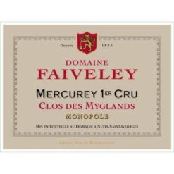 Faiveley Mercurey Clos Des Myglands Premier Cru Monopole 2021 -Sena Sales Store j6wznmjpgaozx4euwx5v