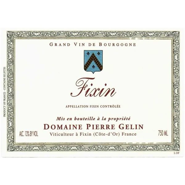 Pierre Gelin Fixin 2020 2 Pierre Gelin Fixin 2020 - Image 2