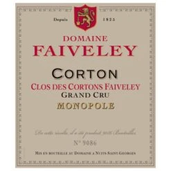 Faiveley Corton Clos Des Cortons Faiveley Grand Cru 2021 -Sena Sales Store jtfjh7jx6ywm7urimf7c