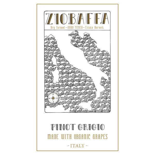 Ziobaffa Organic Pinot Grigio 2022 2 Ziobaffa Organic Pinot Grigio 2022 - Image 2