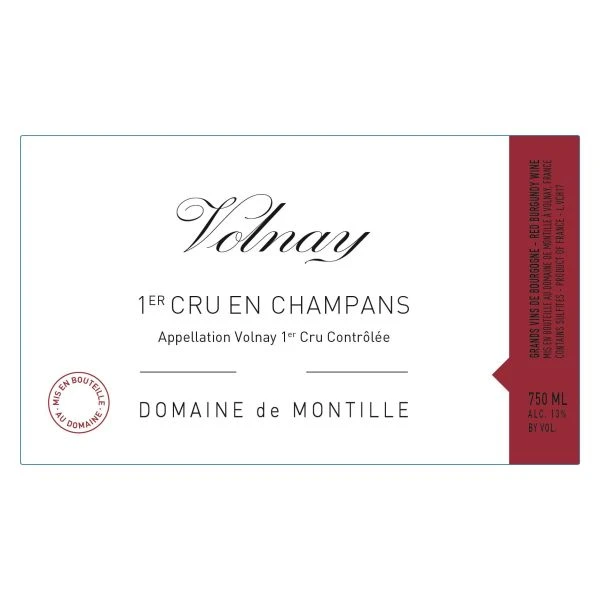 Domaine De Montille Volnay En Champans Premier Cru 2018 2 Domaine De Montille Volnay En Champans Premier Cru 2018 - Image 2