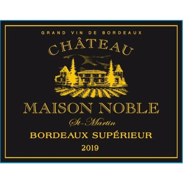 Chateau Maison Noble Saint Martin Bordeaux Superieur 2019 2 Chateau Maison Noble Saint Martin Bordeaux Superieur 2019 - Image 2