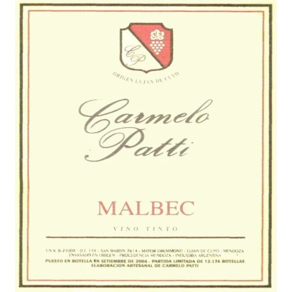 Carmelo Patti Malbec 2018 2 Carmelo Patti Malbec 2018 - Image 2
