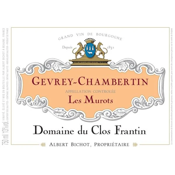 Albert Bichot Gevrey Chambertin Les Murots 2020 2 Albert Bichot Gevrey Chambertin Les Murots 2020 - Image 2
