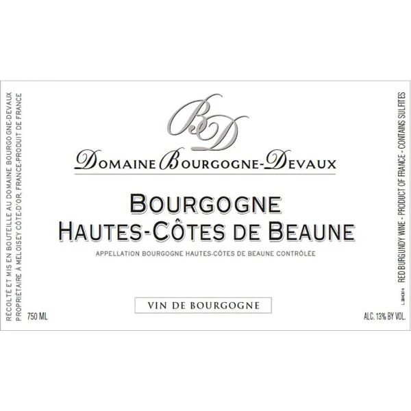 Bourgogne-Devaux Hautes-Cotes De Beaune 2021 2 Bourgogne-Devaux Hautes-Cotes De Beaune 2021 - Image 2