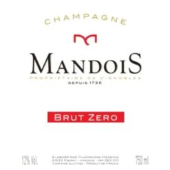 Champagne Mandois Brut Zero