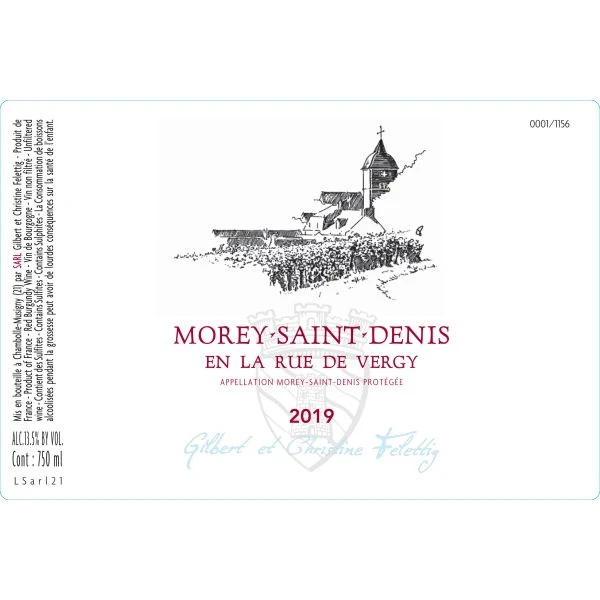 Domaine Felettig Morey-St-Denis En La Rue De Vergy 2019 2 Domaine Felettig Morey-St-Denis En La Rue De Vergy 2019 - Image 2