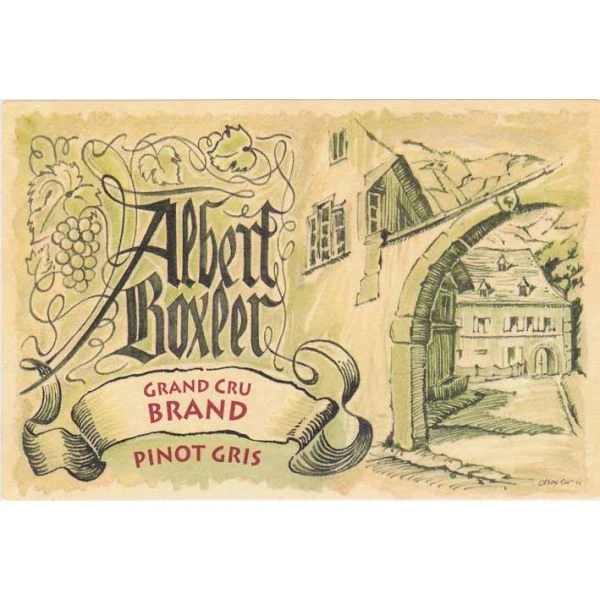 Albert Boxler Pinot Gris Grand Cru Brand 2016 2 Albert Boxler Pinot Gris Grand Cru Brand 2016 - Image 2