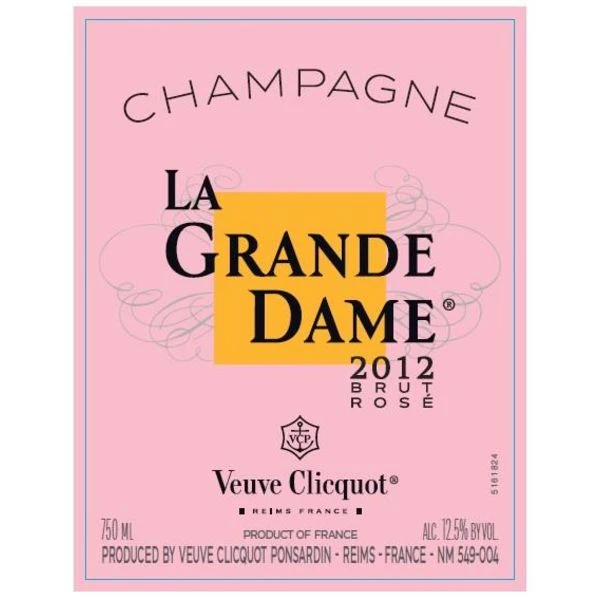 Veuve Clicquot La Grande Dame Rose With Gift Box 2012 3 Veuve Clicquot La Grande Dame Rose With Gift Box 2012 - Image 3