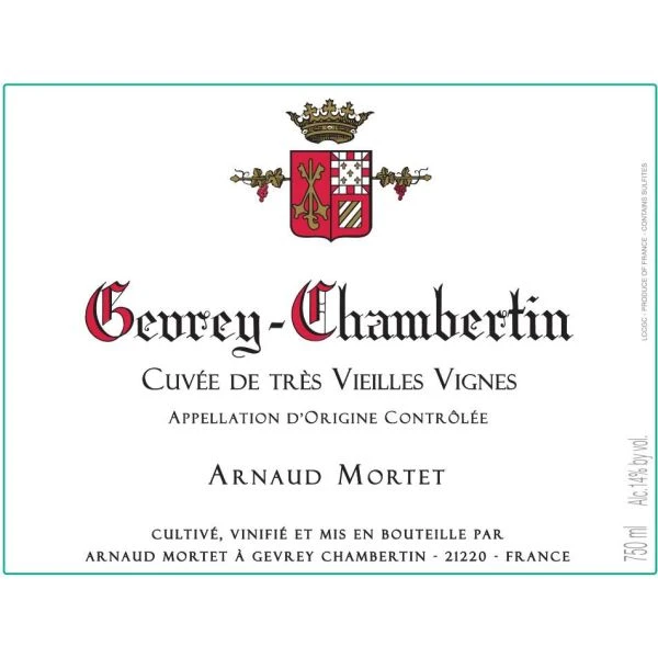 Arnaud Mortet Gevrey-Chambertin Cuvee De Tres Vieilles Vignes 2020 2 Arnaud Mortet Gevrey-Chambertin Cuvee De Tres Vieilles Vignes 2020 - Image 2