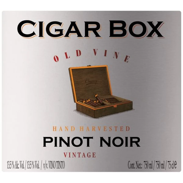 Cigar Box Old Vine Pinot Noir 2020 2 Cigar Box Old Vine Pinot Noir 2020 - Image 2