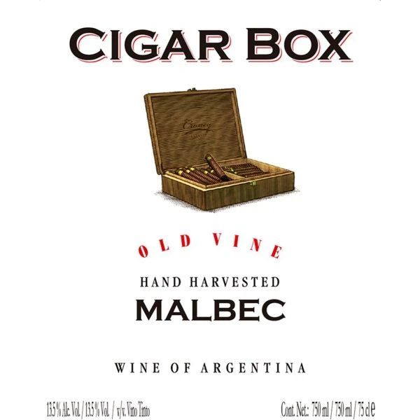 Cigar Box Old Vine Malbec 2021 2 Cigar Box Old Vine Malbec 2021 - Image 2