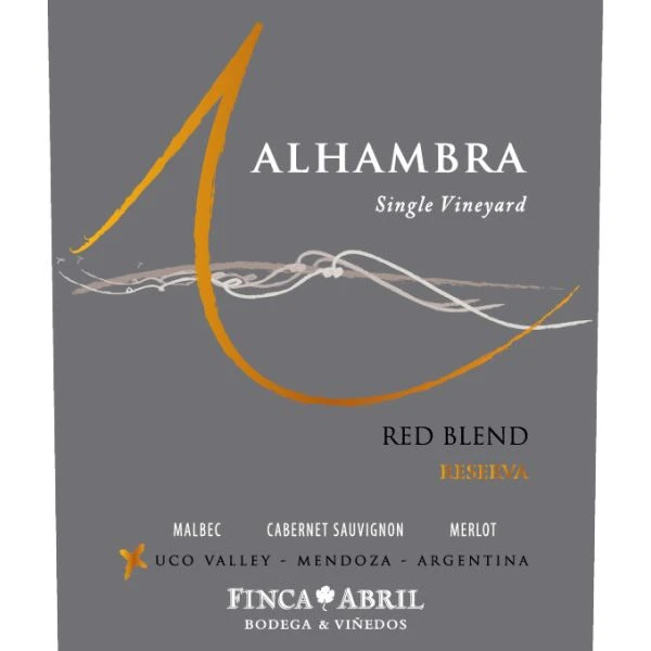 Finca Abril Alhambra Uco Valley Reserva Red Blend 2019 2 Finca Abril Alhambra Uco Valley Reserva Red Blend 2019 - Image 2