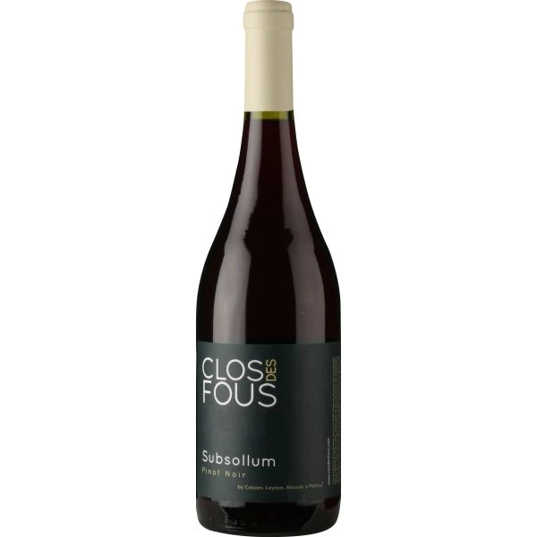 Clos Des Fous Subsollum Pinot Noir 2018 1 Clos Des Fous Subsollum Pinot Noir 2018