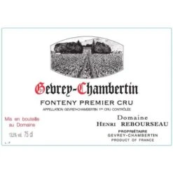 Domaine Henri Rebourseau Gevrey-Chambertin Fonteny Premier Cru 2018 -Sena Sales Store yo6crbfpzvxfprlqigf9